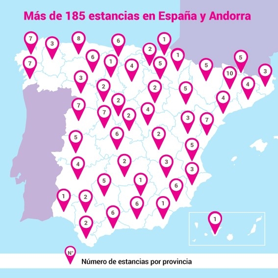 estancia familiar 2 dias rurales localizacion